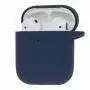 Чохол для AirPods Silicone New midnight blue