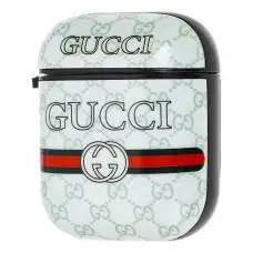 Чохол для AirPods Young Style "gucci" білий