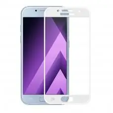 Захисне скло 5D для Samsung Galaxy A5 2017 (A520) біле