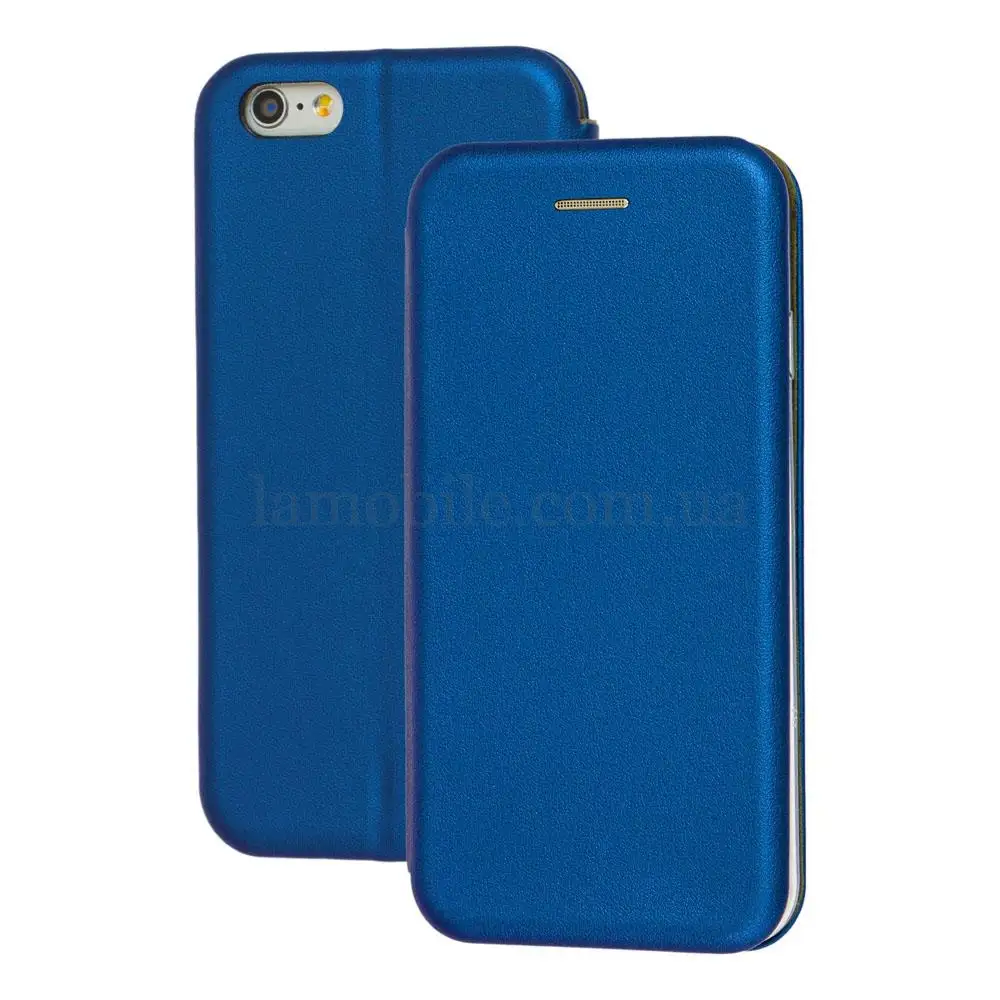 Чехол книжка Premium для iPhone 6 синий