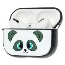 Чехол для AirPods Pro Young Style panda белый