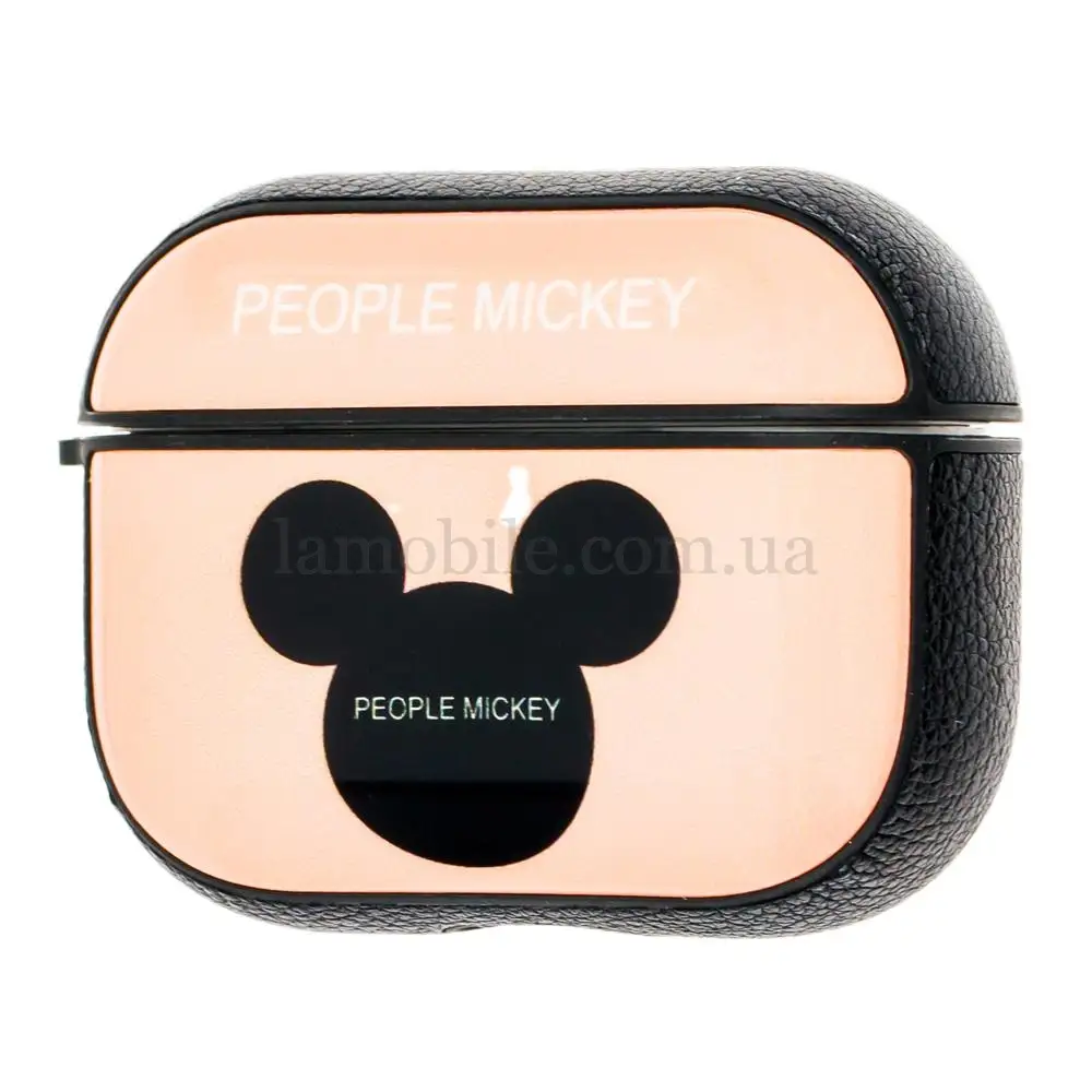 Чохол для AirPods Pro Young Style People Mickey персиковий