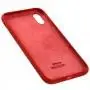 Чехол для iPhone Xr Silicone Full красный / dark red