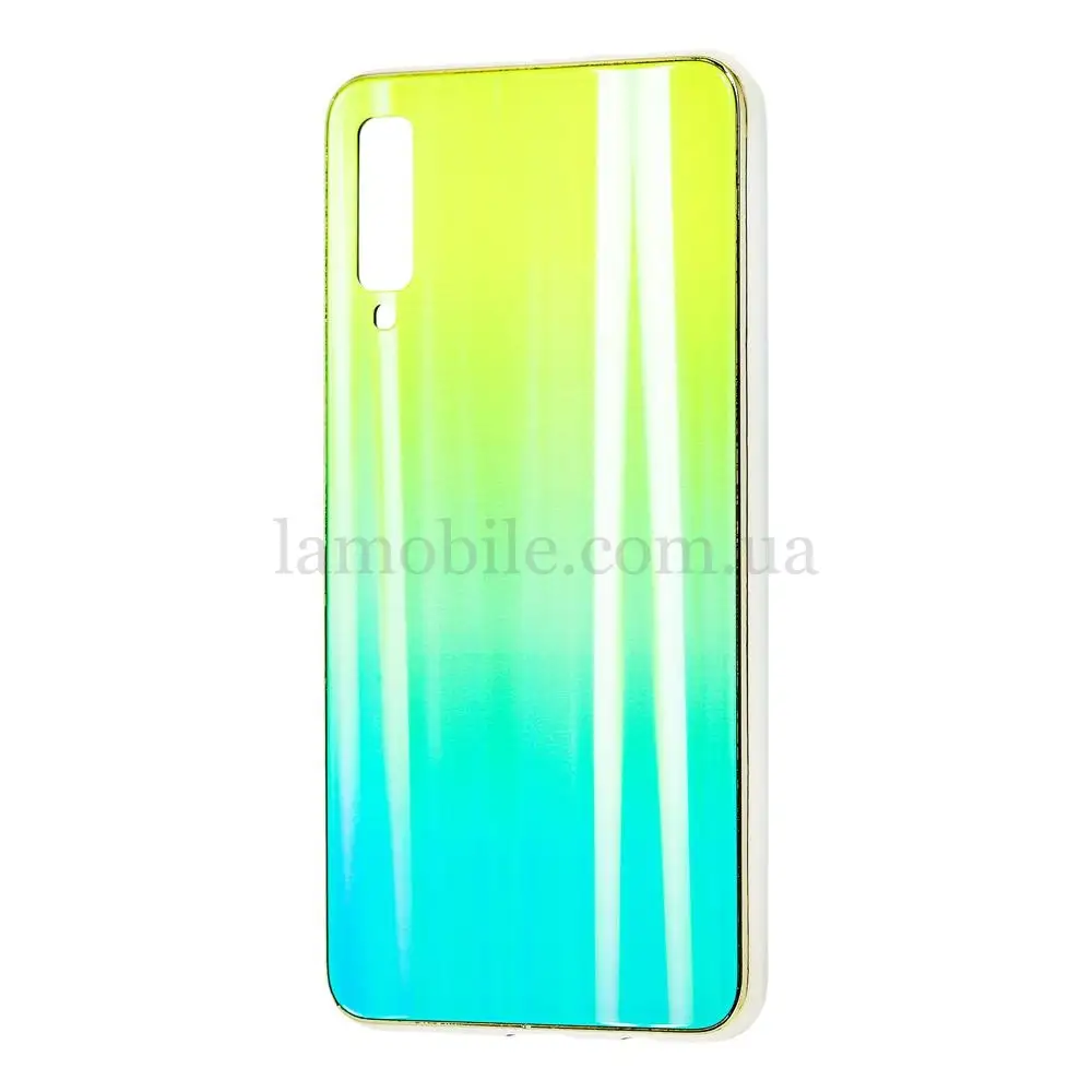 Чохол для Samsung Galaxy A7 2018 (A750) Aurora glass м'ятний