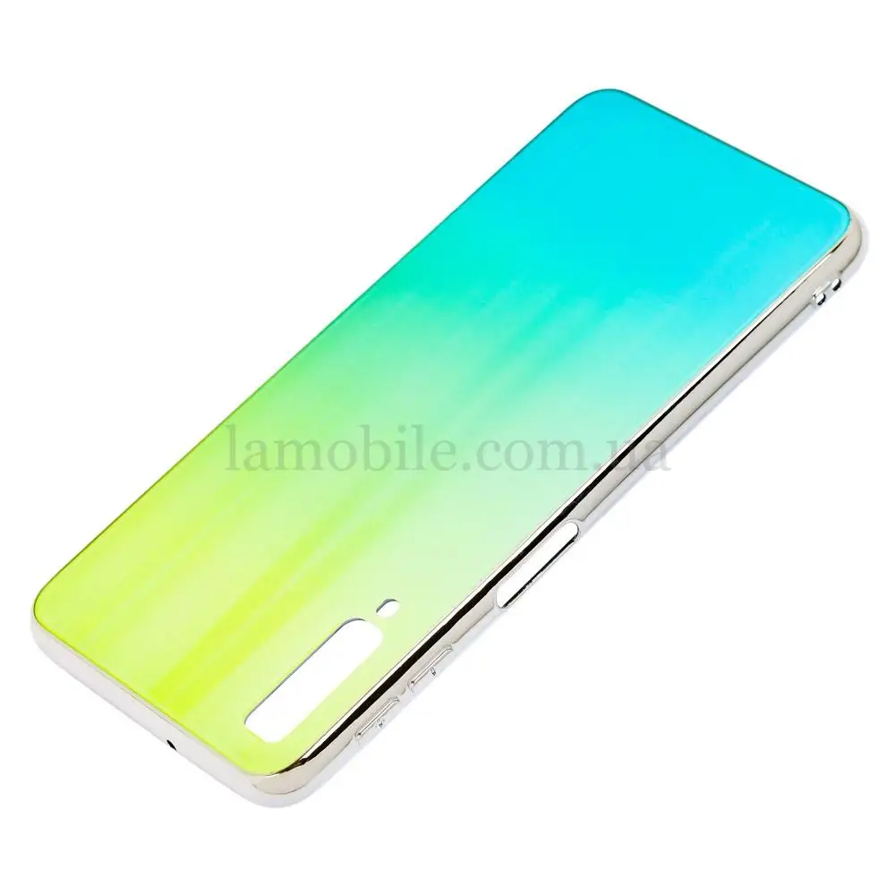 Чохол для Samsung Galaxy A7 2018 (A750) Aurora glass м'ятний