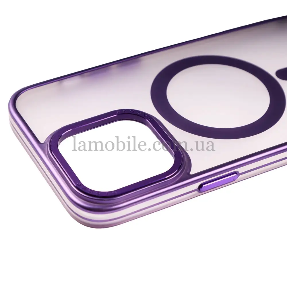 Чохол для iPhone 15 Pro Max Proove Blur MagSafe deep purple