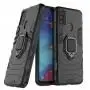 Чехол для Samsung Galaxy M21 / M30s Transformer Ring ударопрочный с кольцом черный