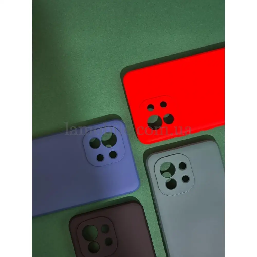 Чехол для Xiaomi 11T Wave colorful black currant