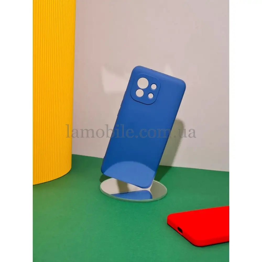 Чехол для Xiaomi 11T Wave colorful black currant