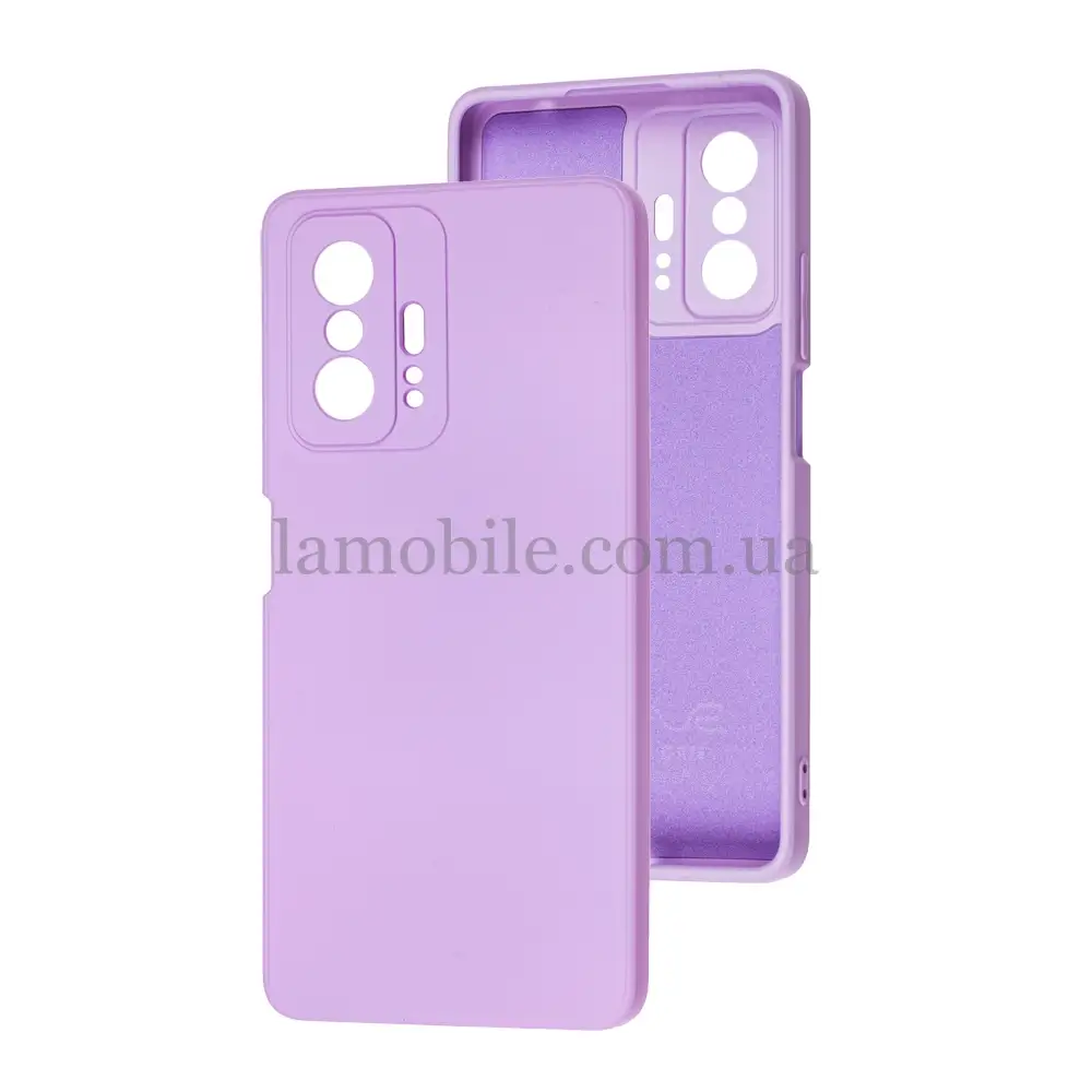 Чехол для Xiaomi 11T Wave colorful black currant