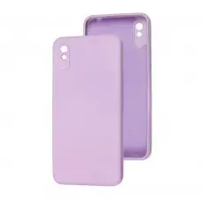 Чохол для Xiaomi Redmi 9A Wave camera colorful black currant
