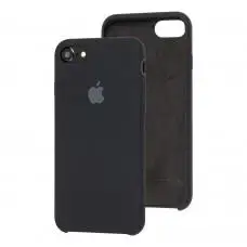 Чехол Silicone для iPhone 7 / 8 Premium case черный