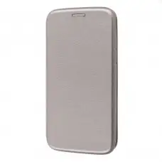 Чехол книжка Premium для Samsung Galaxy J5  (J500) серый