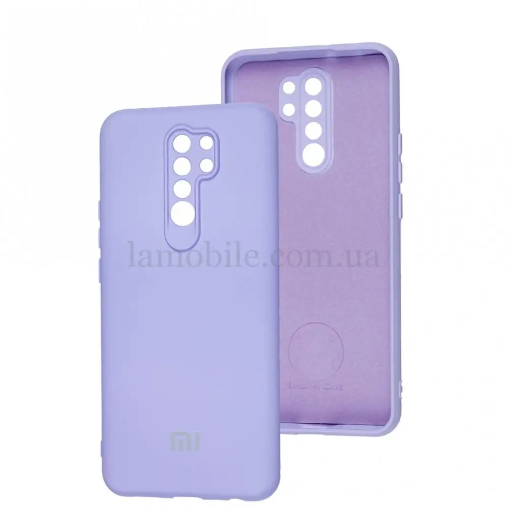 Чехол для Xiaomi Redmi 9 Full camera сиреневый / dasheen