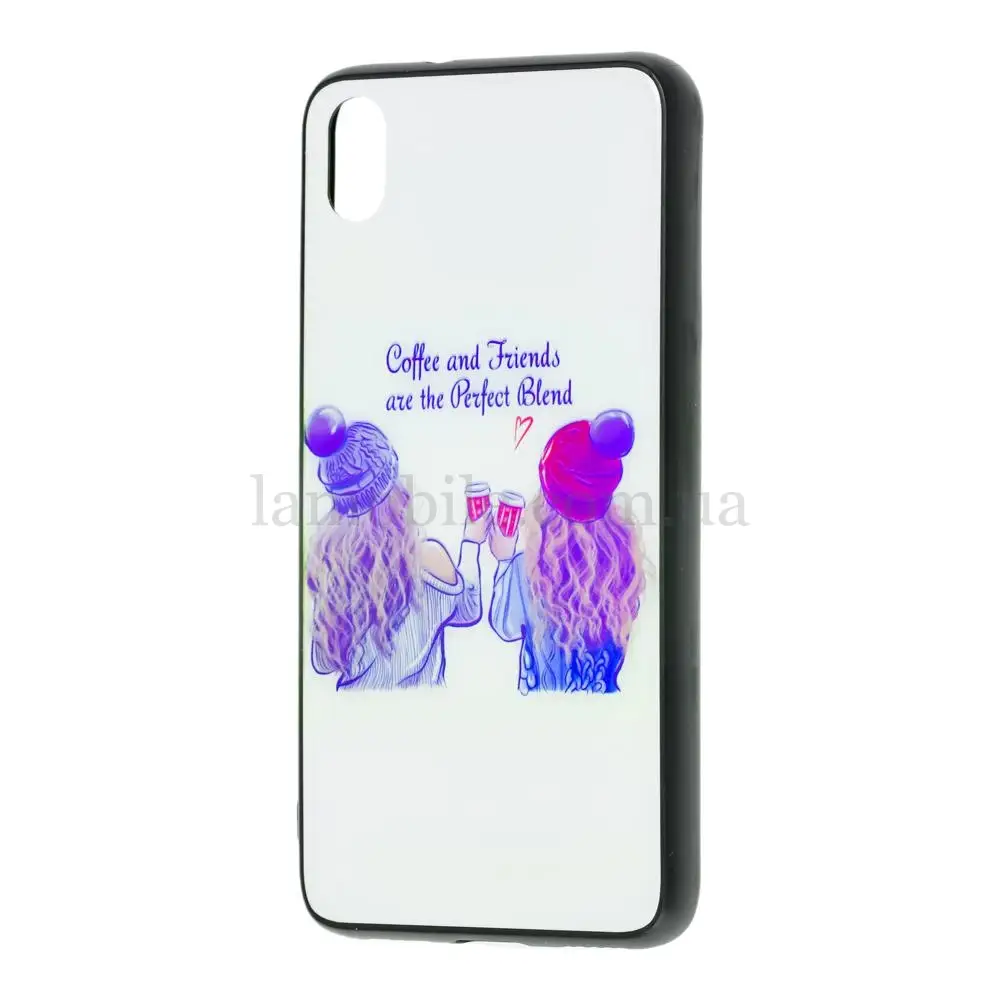 Чехол для Xiaomi Redmi 7A girls "Coffee and Friends"