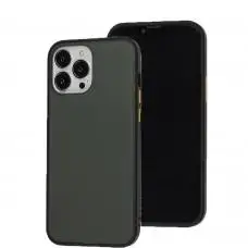 Чохол для iPhone 13 Pro Max LikGus Maxshield чорний/жовтий