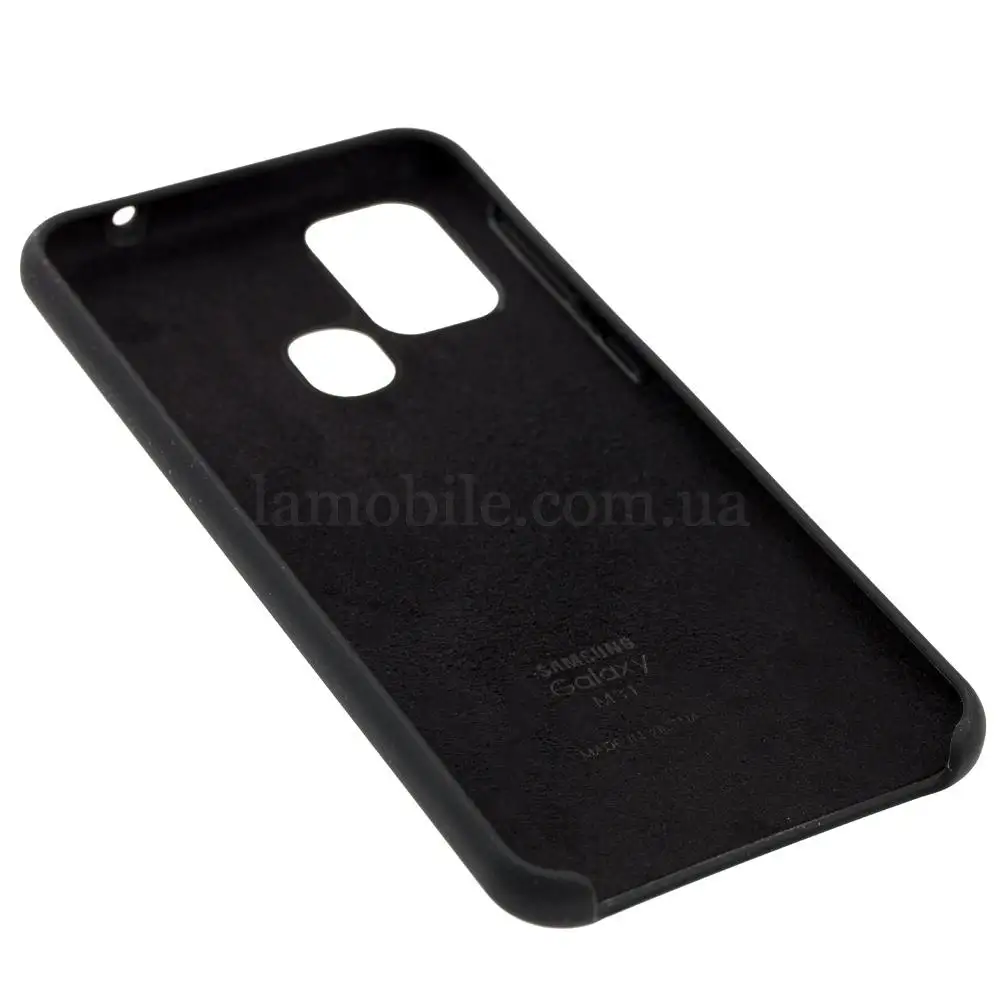 Чохол Silicone для Samsung Galaxy M31 (M315) Premium чорний