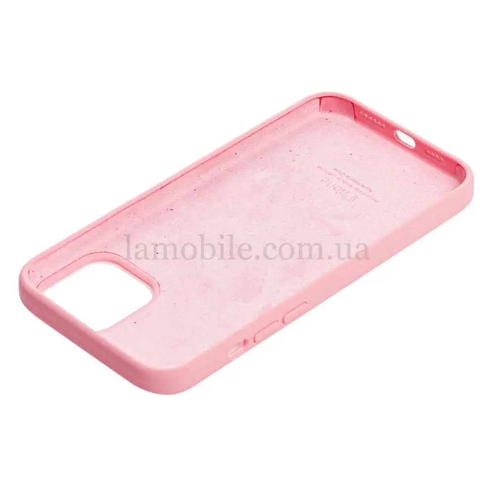 Чохол для iPhone 12 mini Silicone Full рожевий / light pink