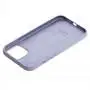 Чехол для iPhone 12 mini Silicone Full серый / lavender grey