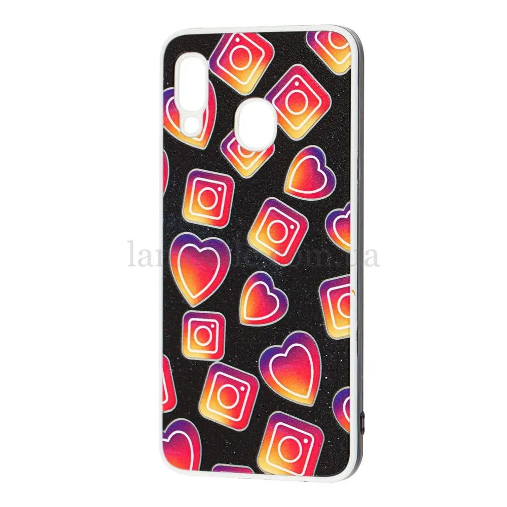 Чехол для Samsung Galaxy A20 / A30 Fashion mix инстаграм