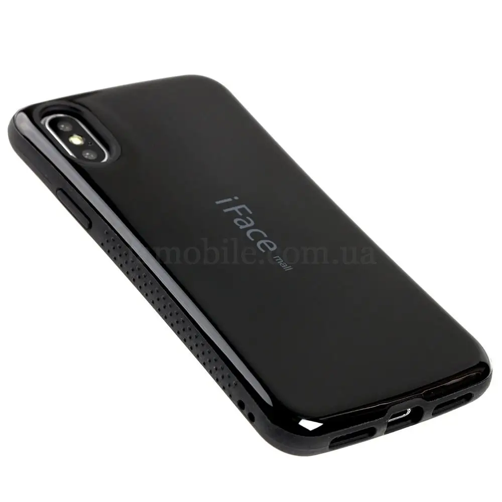 Чохол протиударний для iPhone X/Xs iFace чорний