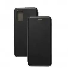 Чехол книжка Premium для Samsung Galaxy A03s (A037) черный