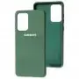 Чохол для Samsung Galaxy A52 Silicone Full зелений / pine green