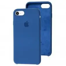 Чехол для iPhone 7 / 8 Silicone case ocean blue