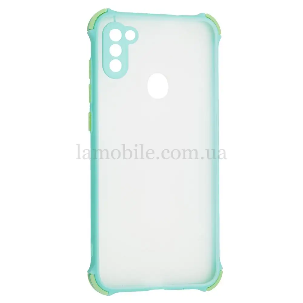 Чехол для Samsung Galaxy A11 / M11 LikGus Totu corner protection бирюзовый