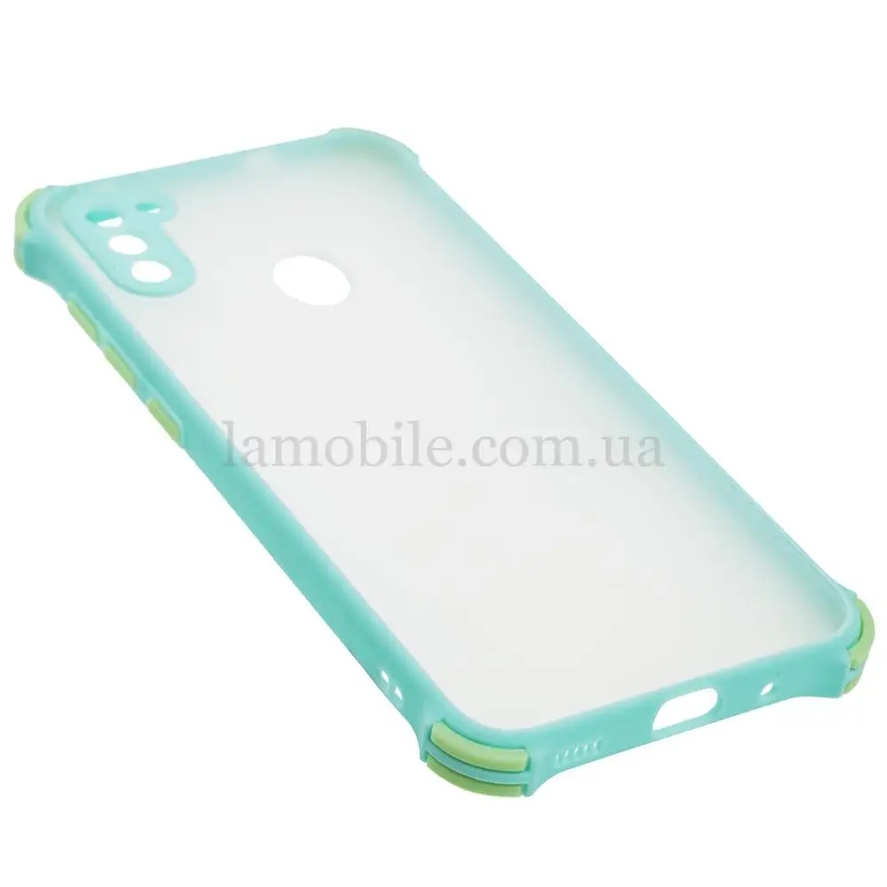 Чехол для Samsung Galaxy A11 / M11 LikGus Totu corner protection бирюзовый