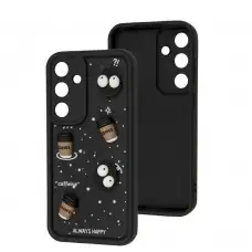 Чохол для Samsung Galaxy S24+ / S25+ Pretty Things black / coffee