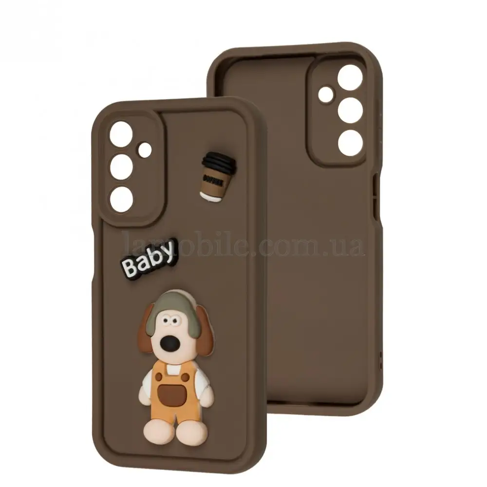 Чохол для Samsung Galaxy S24+ / S25+ Pretty Things brown / baby