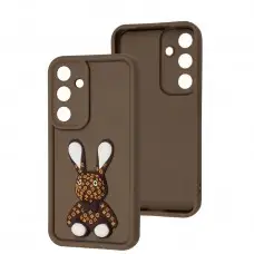 Чохол для Samsung Galaxy S24+ / S25+ Pretty Things brown / rabbit