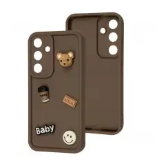Чохол для Samsung Galaxy S24+ / S25+ Pretty Things brown / bear