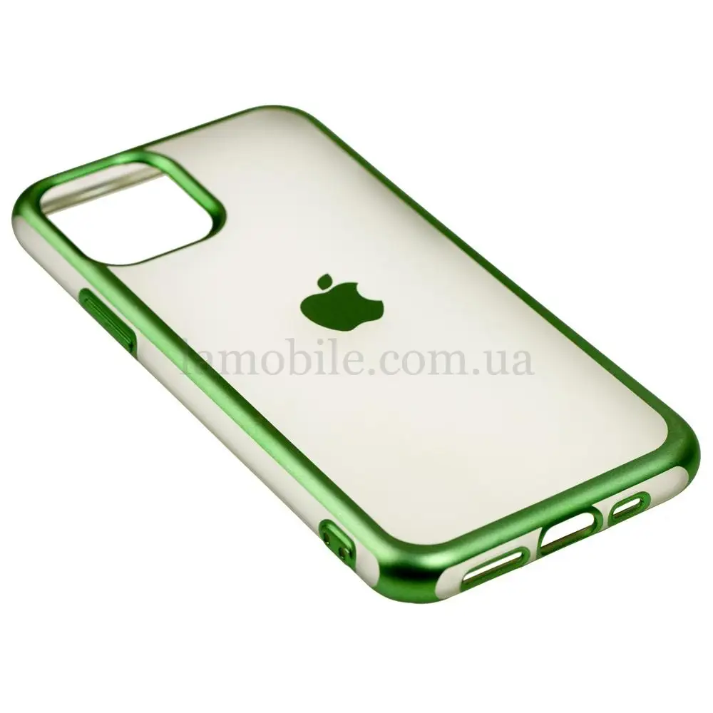 Чохол для iPhone 11 Pro Metall Effect зелений