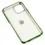 Чохол для iPhone 11 Pro Metall Effect зелений