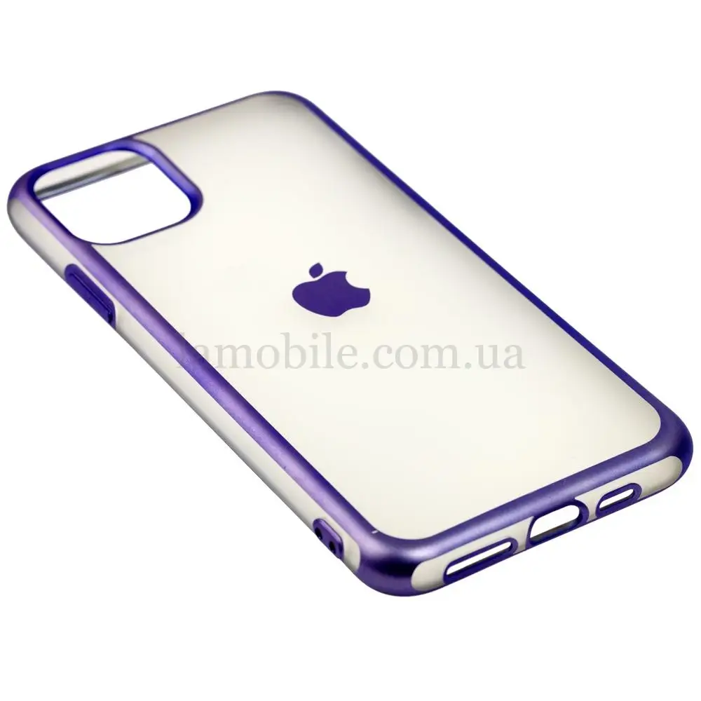 Чехол для iPhone 11 Pro Max Metall Effect светло-фиолетовый