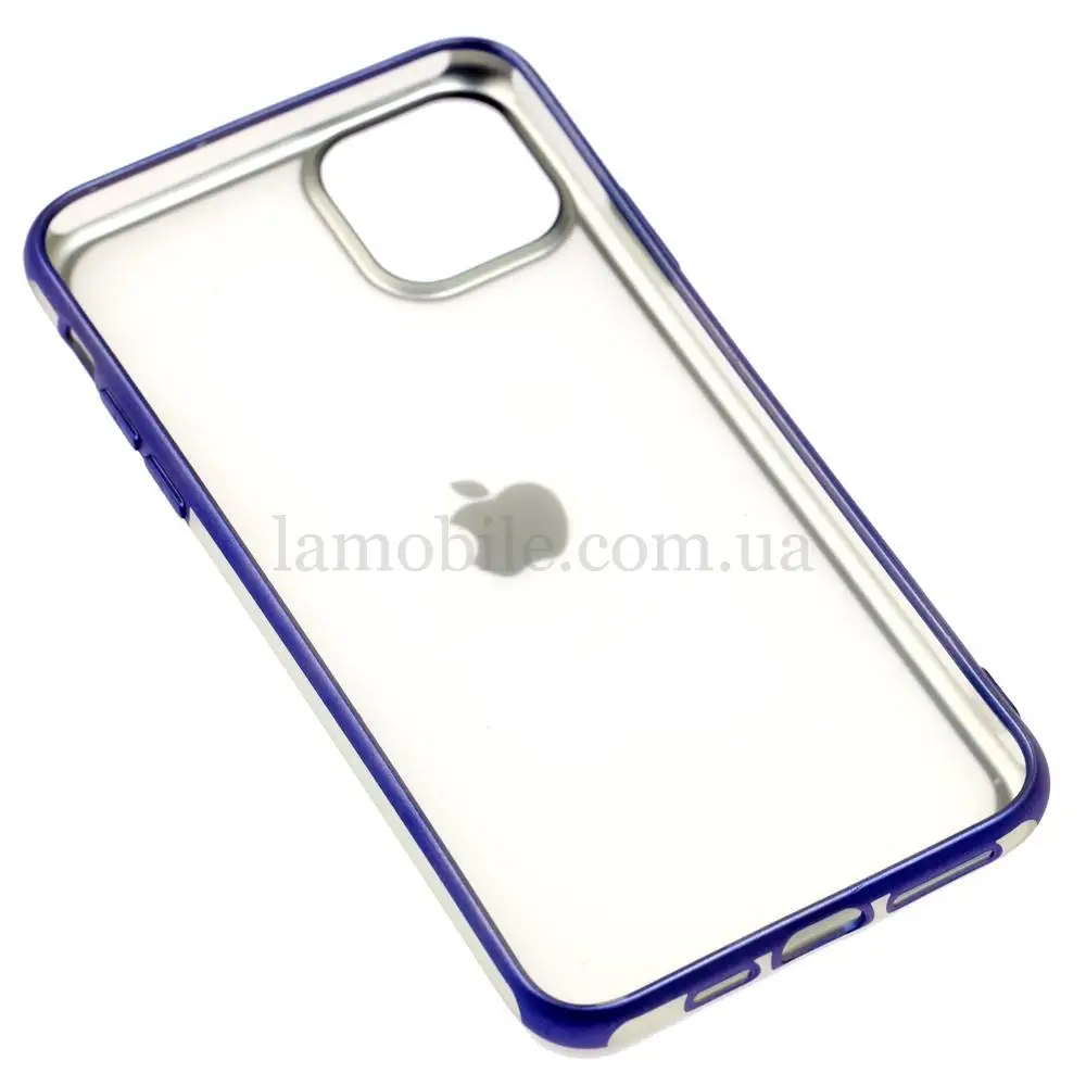 Чехол для iPhone 11 Pro Max Metall Effect светло-фиолетовый