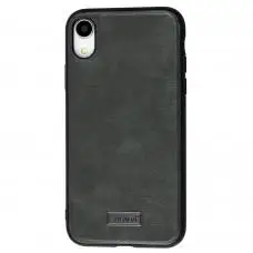Чохол для iPhone Xr Sulada Leather сірий