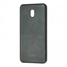 Чохол для Xiaomi Redmi 8A Sulada Leather сірий