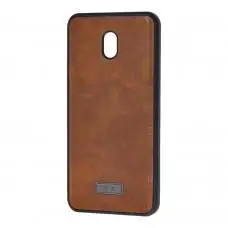 Чохол для Xiaomi Redmi 8A Sulada Leather коричневий