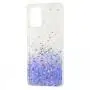 Чехол для Samsung Galaxy A32 (A325) Wave confetti white / purple