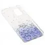 Чехол для Samsung Galaxy A32 (A325) Wave confetti white / purple