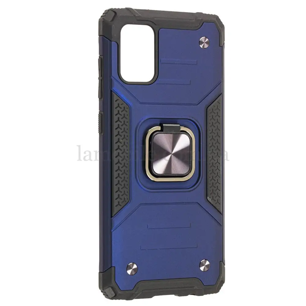 Чехол для Samsung Galaxy A71 (A715) Hard Defence синий
