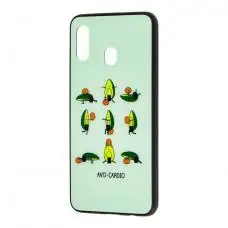 Чехол для Samsung Galaxy A20 / A30 ForFun "авокардио"