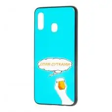 Чехол для Samsung Galaxy A20 / A30 ForFun "сплю сутками"