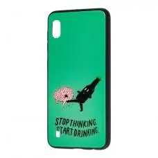 Чохол для Samsung Galaxy A10 (A105) ForFun "stop thinking"