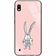 Чохол для Samsung Galaxy A10 (A105) ForFun "добрий заєць"