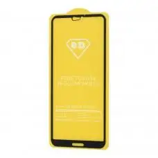 Защитное стекло для Huawei P20 Lite Full Glue черное
