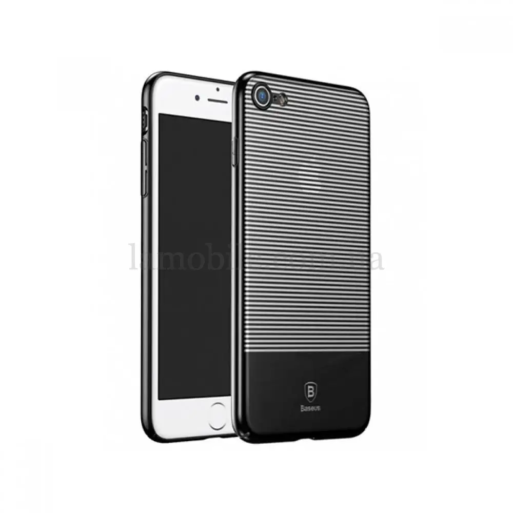 Чехол Baseus Luminary Ultrathin для iPhone 7 / 8 с полоской черный